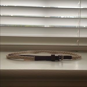 Braided beach belt